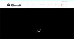 Desktop Screenshot of manaakiadventures.com